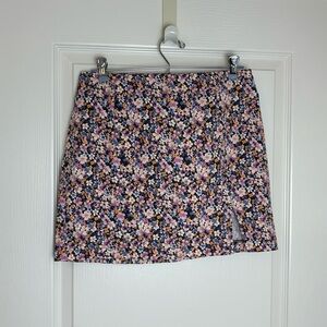 Wild Fable Womens Floral Boho Mini Skirt Size 10